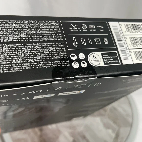 JBL LIVE 675NC Wireless Noise Cancelling Over-Ear Headphones New Sealed Box - Picture 9 of 9